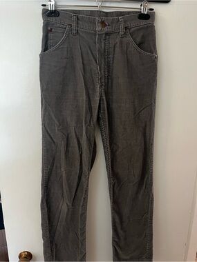 Wrangler | Straight Leg Corduroy Pants